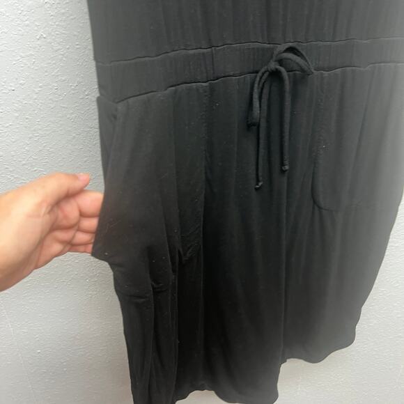 32 Degrees Cool Athleisure Black Dress Womens Medium Stretch Side Pockets Lined - Picture 6 of 14
